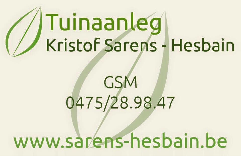 Tuinaanleg sarens hesbain bv