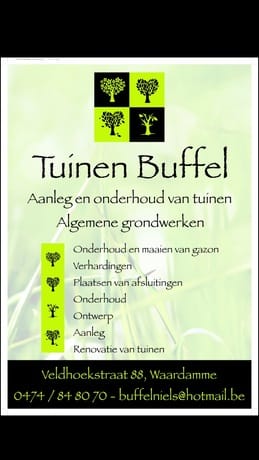 Tuinen buffel