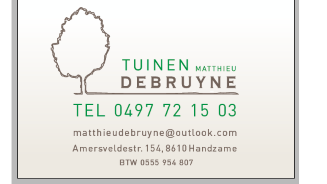 Tuinen Matthieu Debruyne 