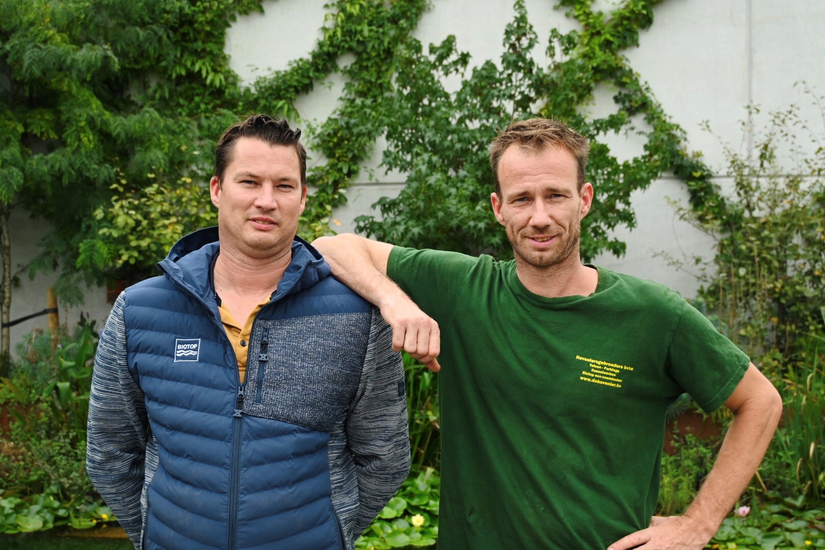 Bestuurders Gerrit en Jeroen