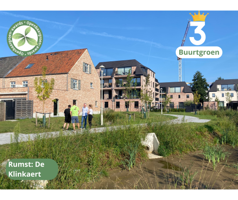Rumst - Aanleg belevingsgroen De Klinkaert © VVOG Rumst - Aanleg belevingsgroen De Klinkaert © VVOG