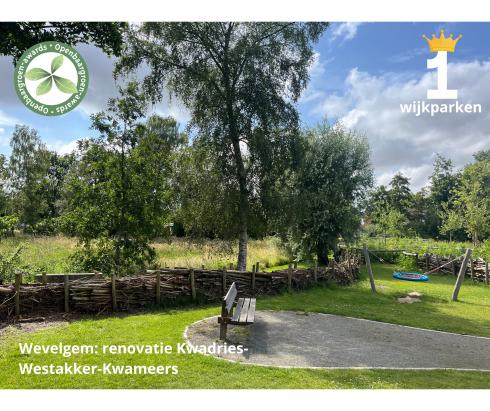 Wevelgem - Renovatie wijkgroen Kwadries-Westakker-Kwameers © VVOG Wevelgem - Renovatie wijkgroen Kwadries-Westakker-Kwameers © VVOG