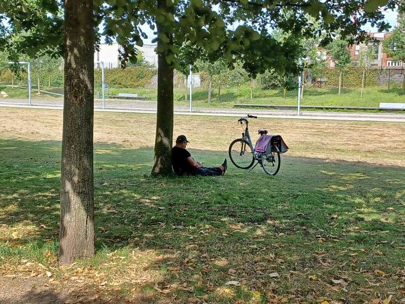 Het hoeven geen trektochten door de bergen te zijn, ook een kortstondig verblijf in stedelijk openbaar groen is positief voor de psychische gezondheid. © ruimtereporter