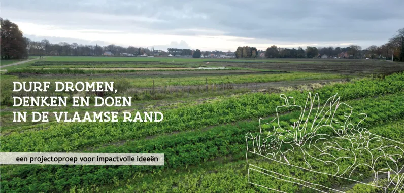 Openbaargroen.be - Campagnebeeld projectoproep Vlaamse Rand © VLM