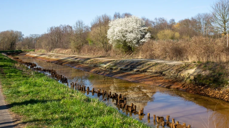 Oeverherstel van de Vrouwvliet. © Antea Group