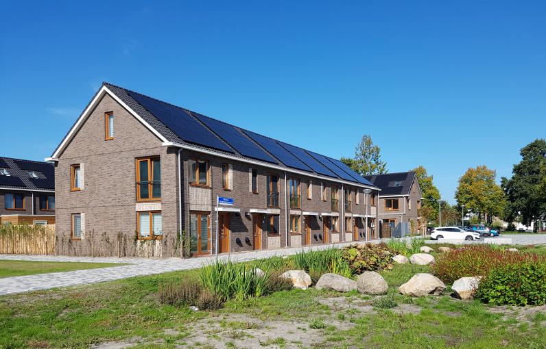 Mieke Steensmastraat (Gouda) als inspiratie voor een klimaatbestendig ingerichte publieke ruimte. © Agaath / Wikimedia Commons