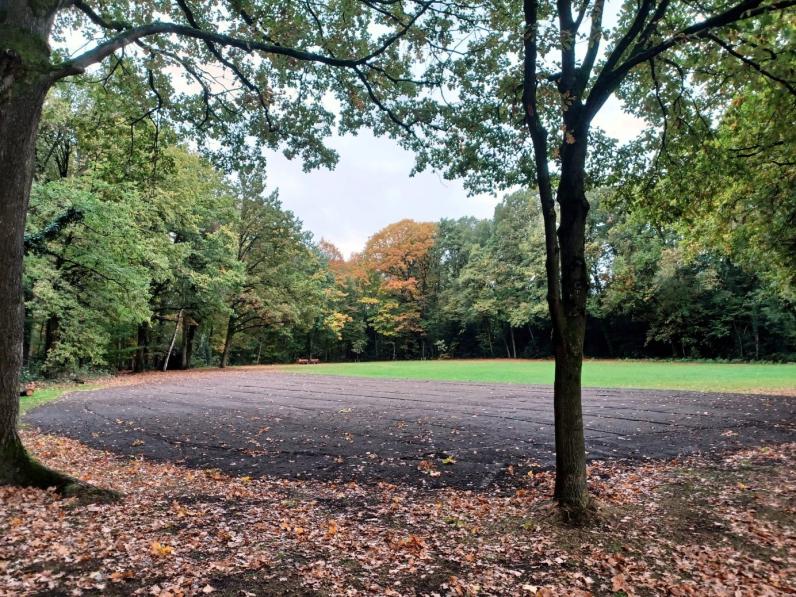 De ingreep kadert in het natuur- en erfgoedbeheerplan voor Zellaer en sluit tegelijk aan bij een grote maatschappelijke uitdaging: ontharden. © Stichting Kempens Landschap