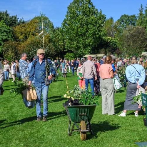 De Plantendag van Arboretum Kalmthout trekt telkens duizenden bezoekers. © Arboretum Kalmthout
