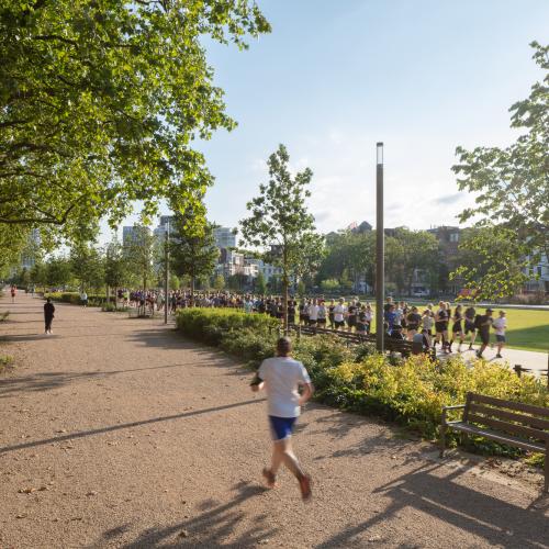 Zuidpark Antwerpen © Isabelle Pateer