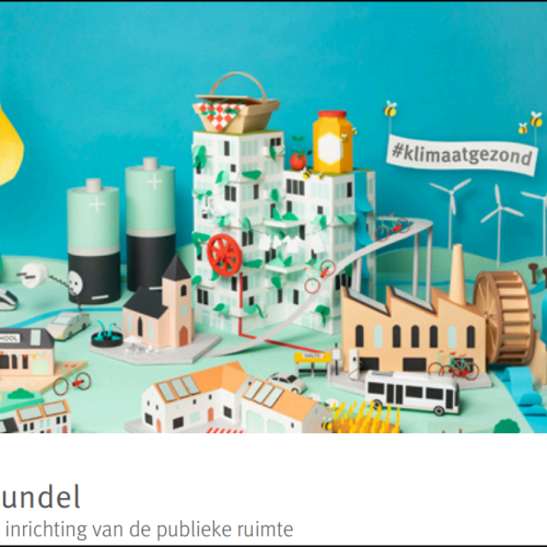 Coverbeeld Inspiratiebundel klimaatadaptieve publieke ruimte © provincie Oost-Vlaanderen