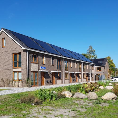 Mieke Steensmastraat (Gouda) als inspiratie voor een klimaatbestendig ingerichte publieke ruimte. © Agaath / Wikimedia Commons