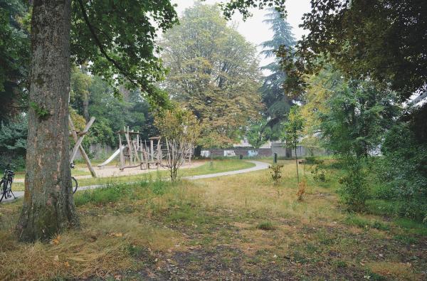 Ontharding van Vogelenzangpark in Gent