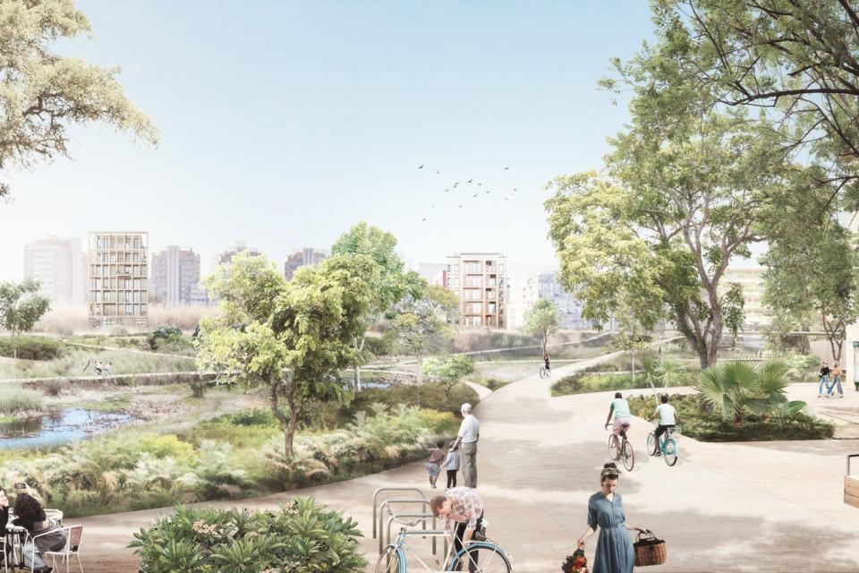 Landschapspark Valencia © OMGEVING