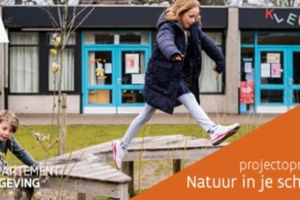 Natuur in je school © Departement Omgeving 
