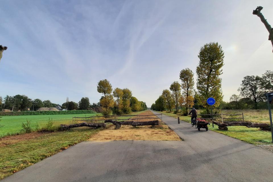 Minder verkeer en meer natuur in de Kauwbosstraat © VLM