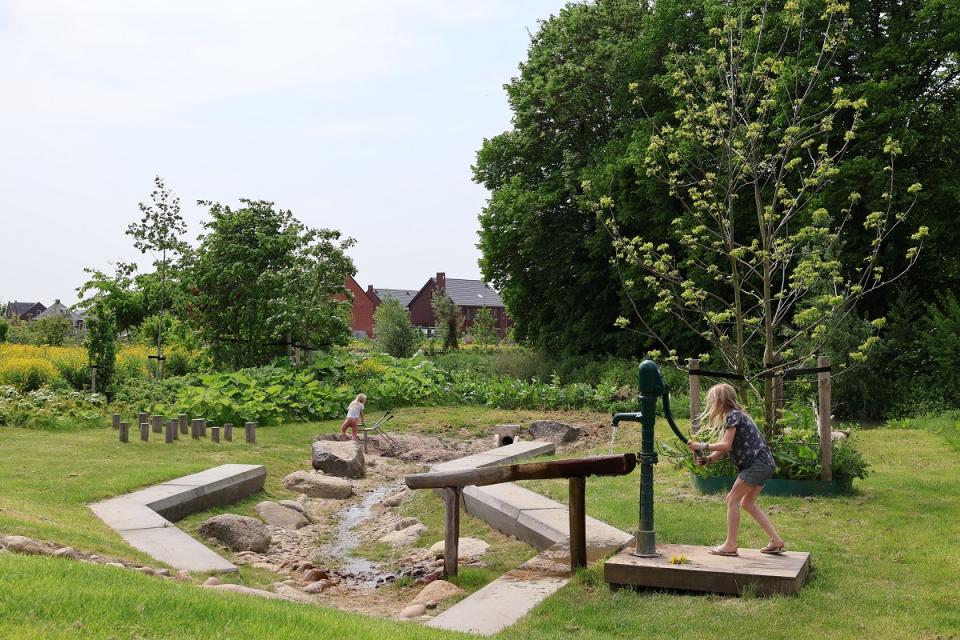 Rijnvliet heeft een voedselbos middenin de woonwijk. © Felixx