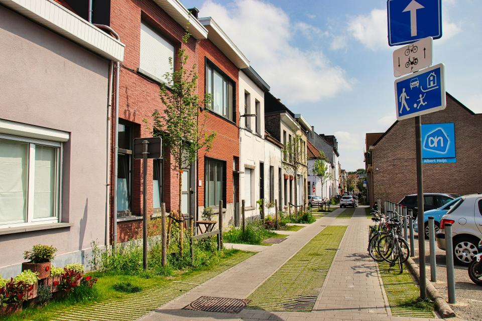 Een tuinstraat in Berchem (Antwerpen). © Alain Rouiller / Unsplash