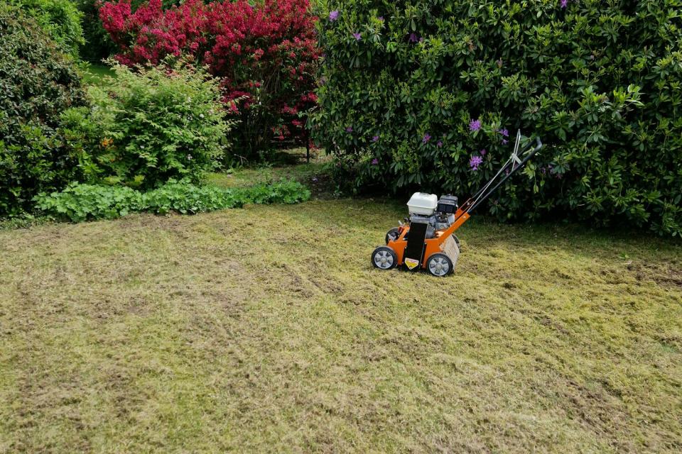 verticuteren gazon