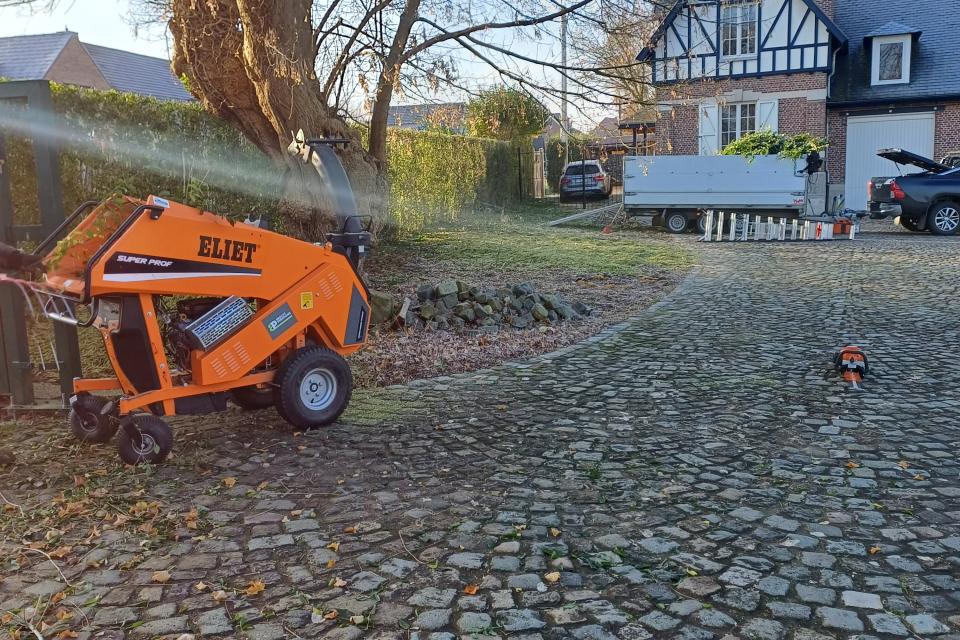 Snoeiwerk en hakselen 