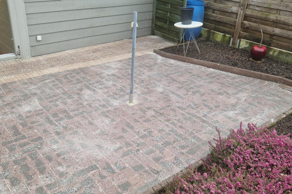 schoonmaak terras (na)