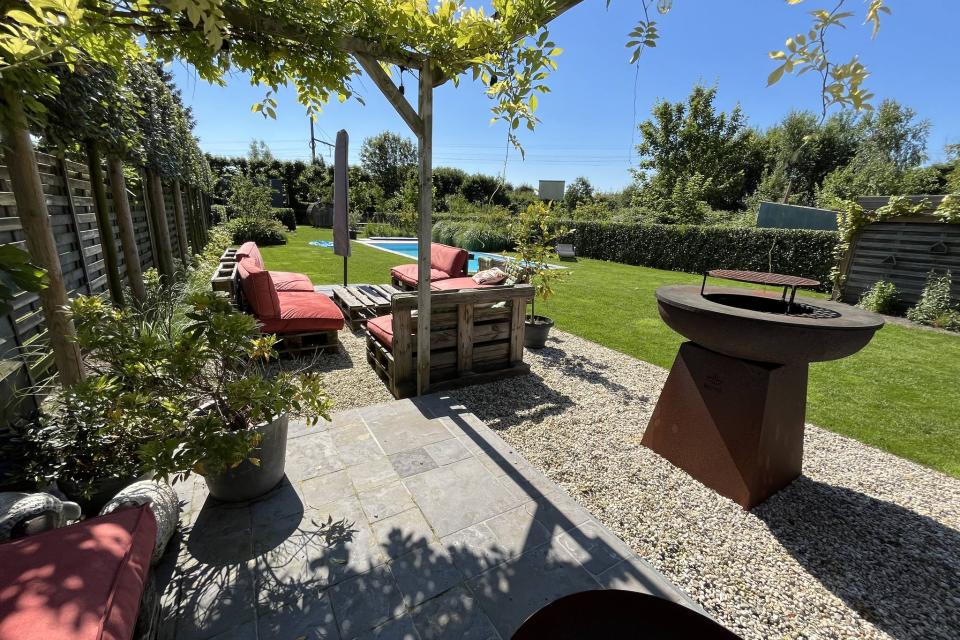 Vakantie in eigen tuin