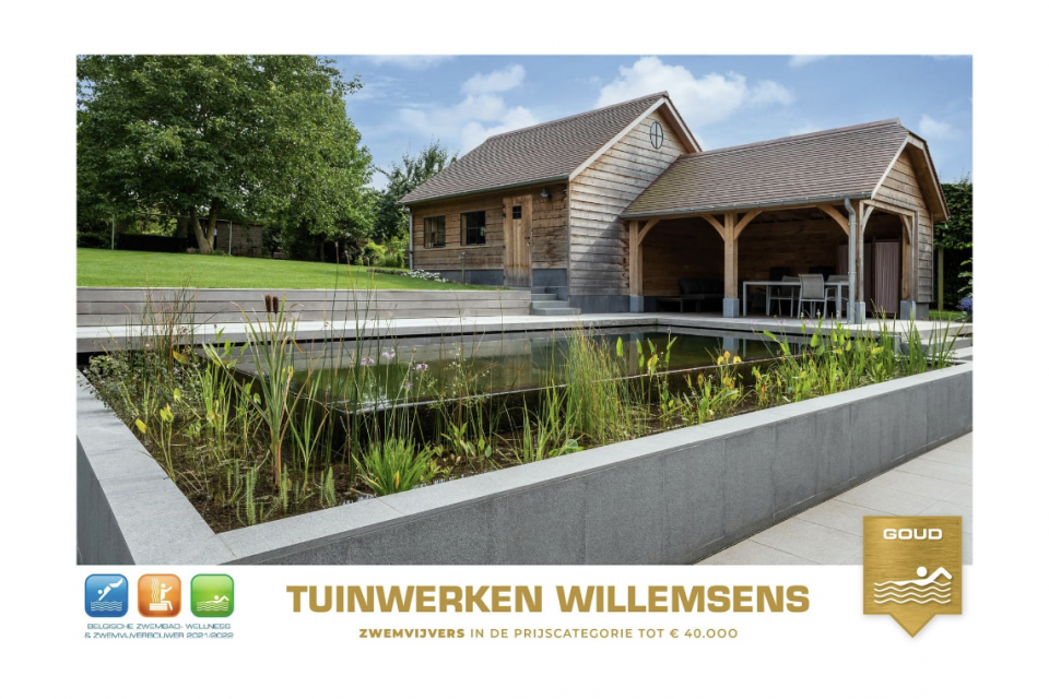 Onze gouden zwemvijver