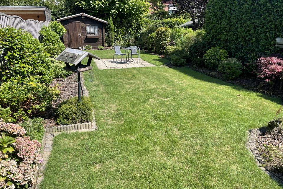 Aangelegde tuin