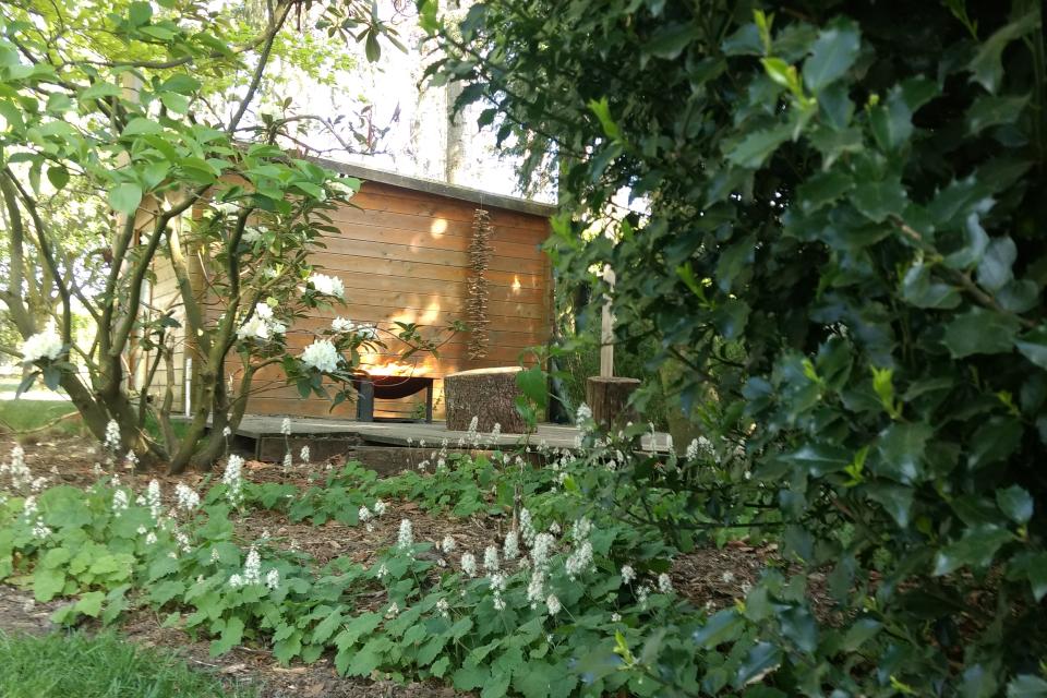gezellige tuinhoek