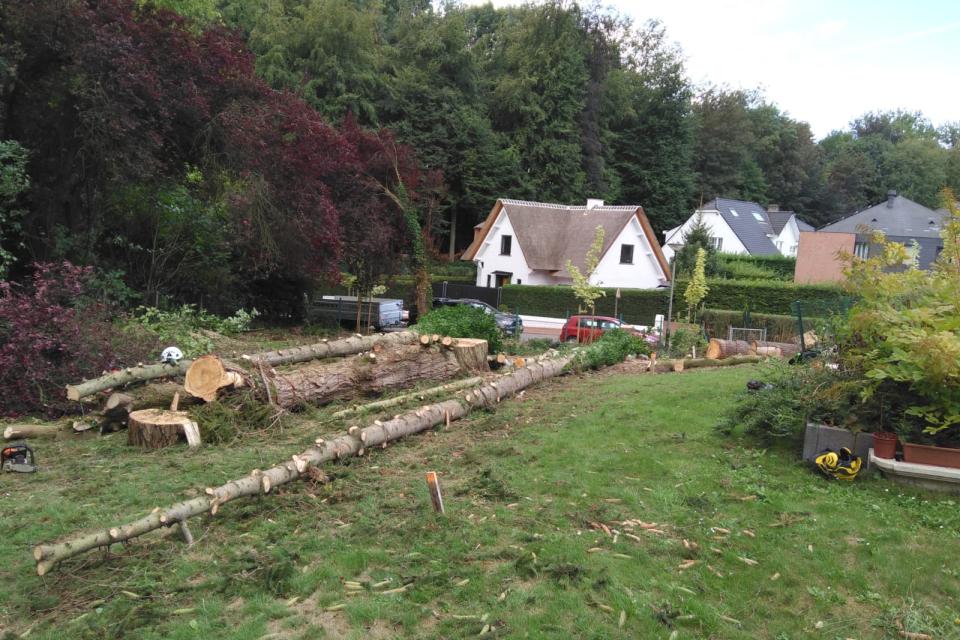 vrijmaken bouwgrond