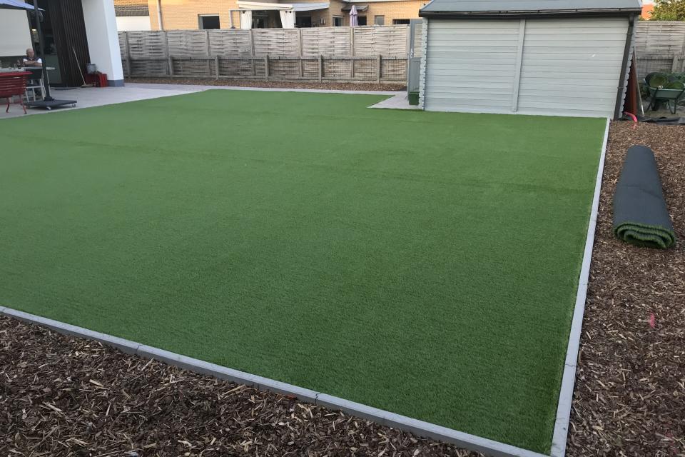 Aanleg kunstgras
