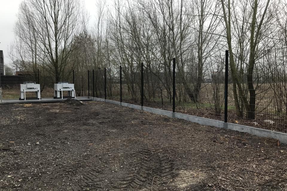 Plaatsen omheining in 2D-panelen