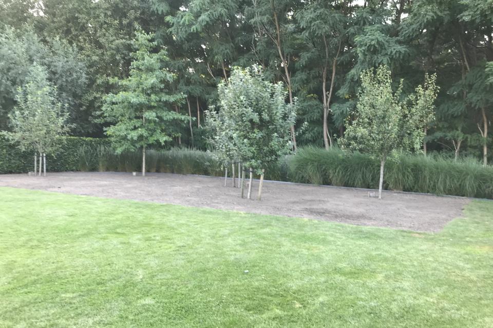 Aanleg van planten en bomen
