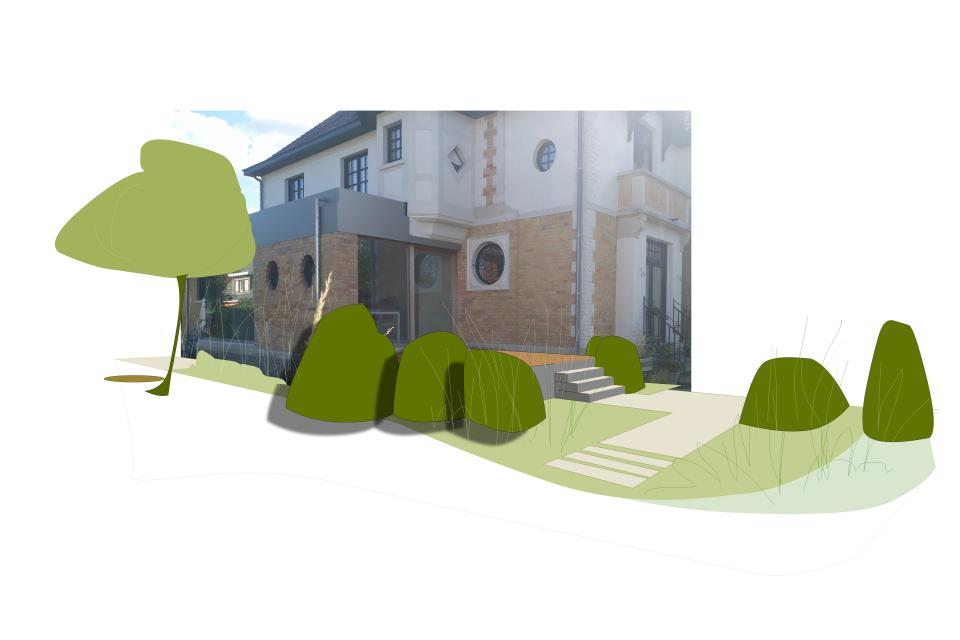 Tuinontwerp Inge Vanoverbeke