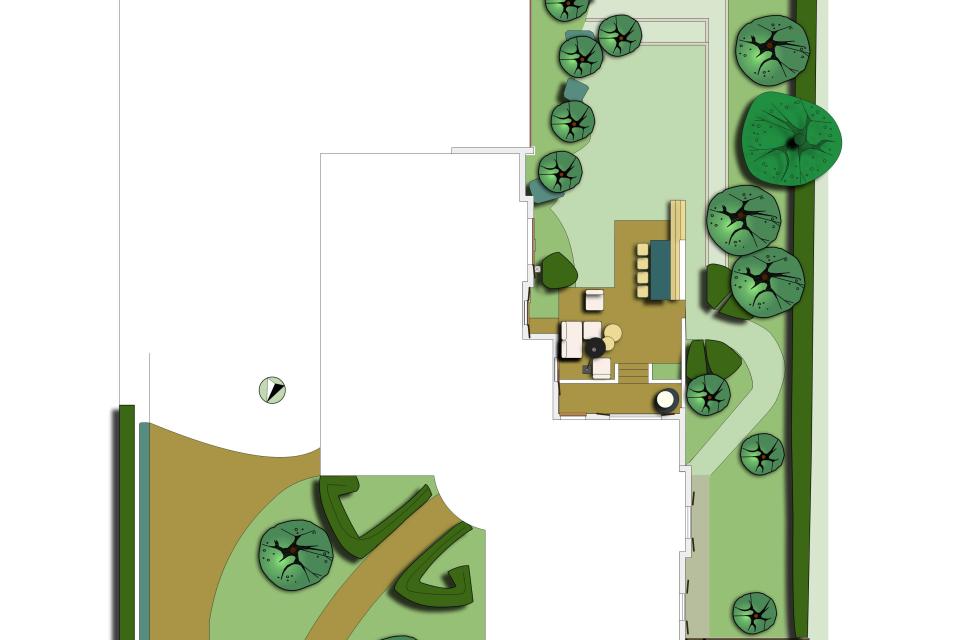 Tuinontwerp Inge Vanoverbeke