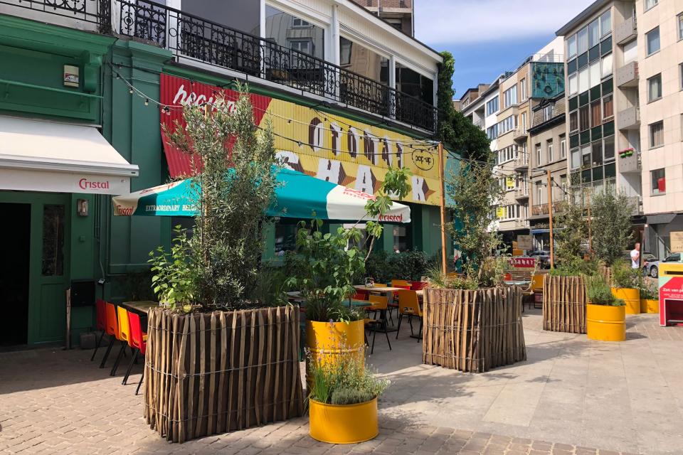 Terras inrichting horeca
