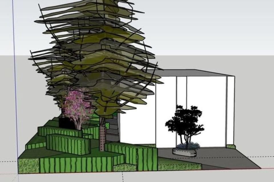 Tuinontwerp 3D