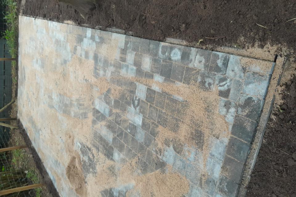 Klinkerwerken van betonklinker