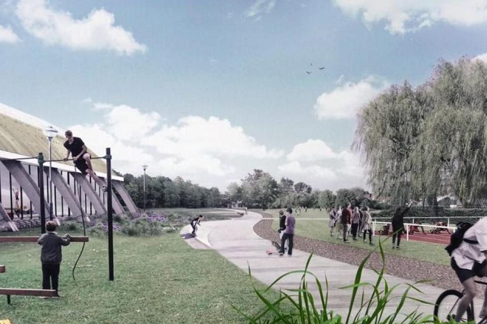 Konnector / Nieuwe groenstructuur voor Kortrijk