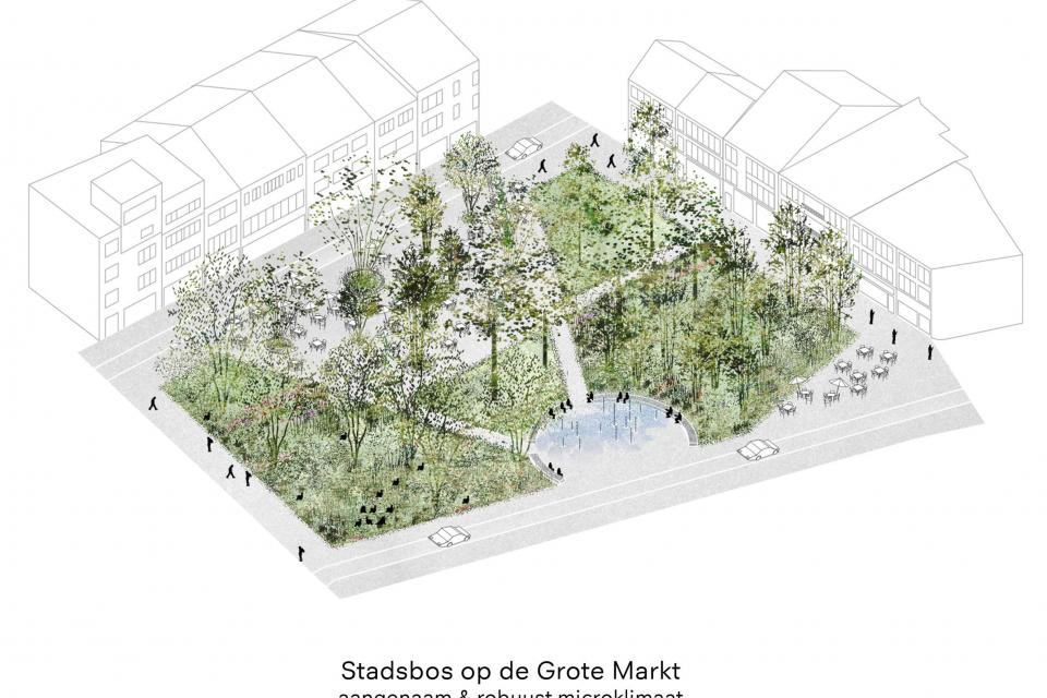 Vier Vlaamse steden krijgen subsidie voor ‘hittebestendige stad’