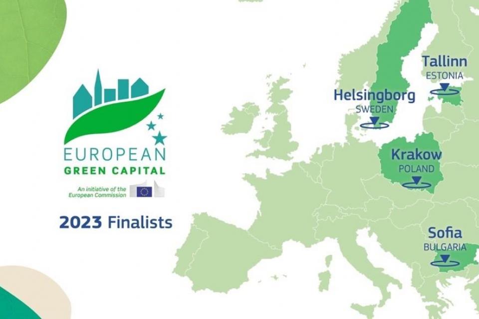 Tien steden genomineerd voor de European Green Capital 2023 en European Green Leaf 2022 awards