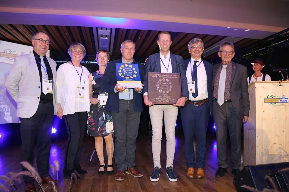 Oudenaarde wint goud op Entente Florale Europe 2019