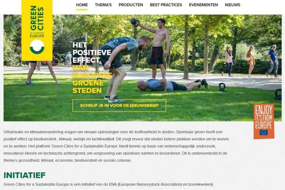 Platform meer stedelijk groen slaat internationaal aan