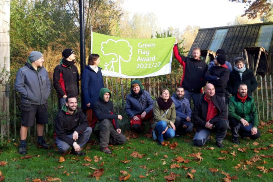 Acht Antwerpse parken krijgen Green Flag Award
