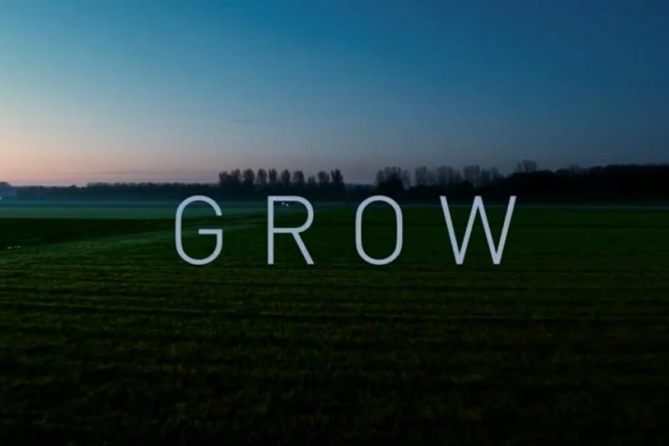 Lichtkunstwerk GROW toont schoonheid landbouw