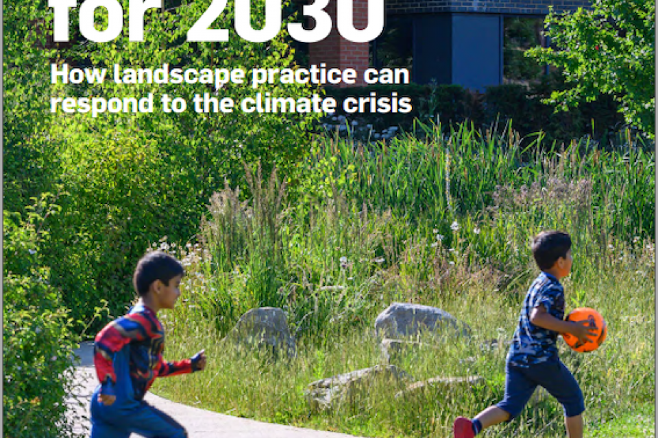 ‘Landschap voor 2030’ / Landschap centraal in de strijd tegen klimaatverandering