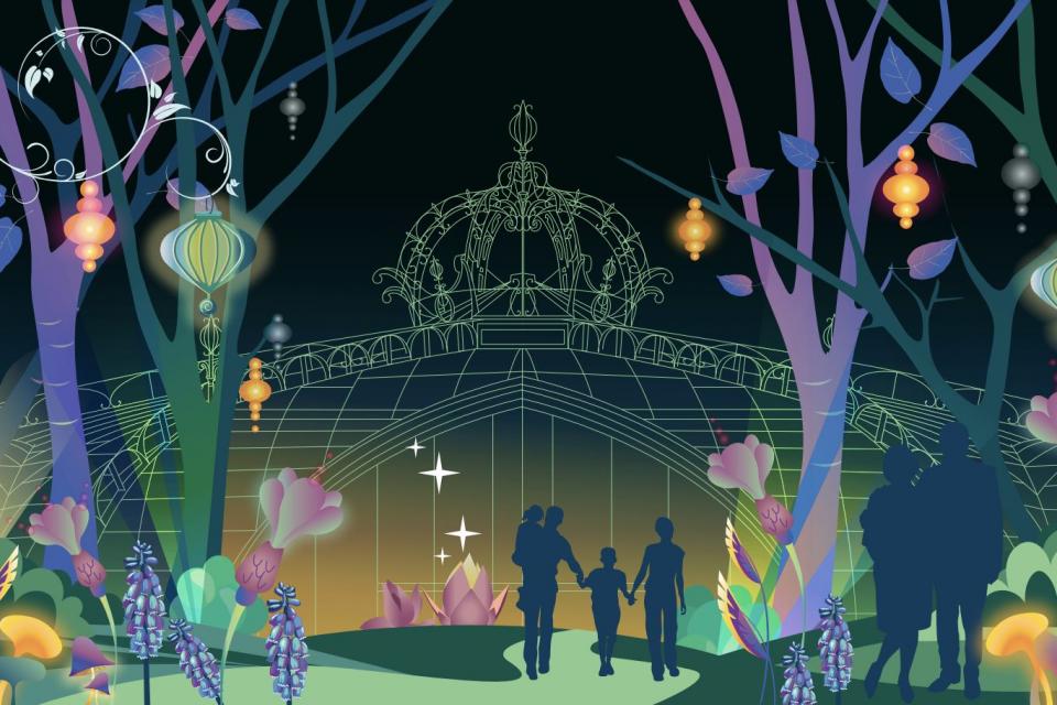 WinterFloridylle, betoverend licht in de Plantentuin van Meise