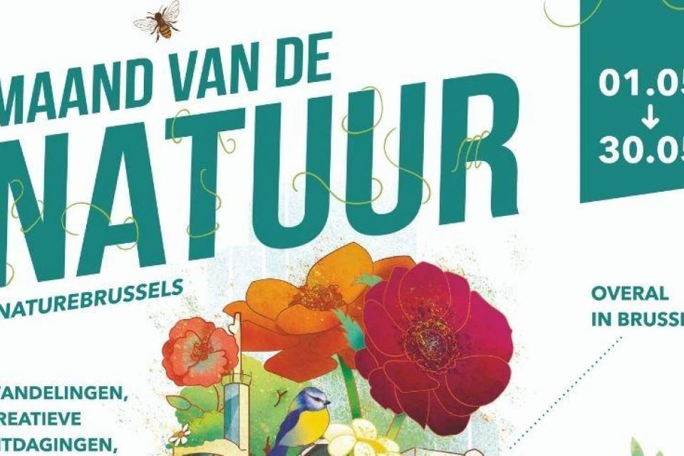 Geniet in mei van de Maand van de Natuur in Brussel!