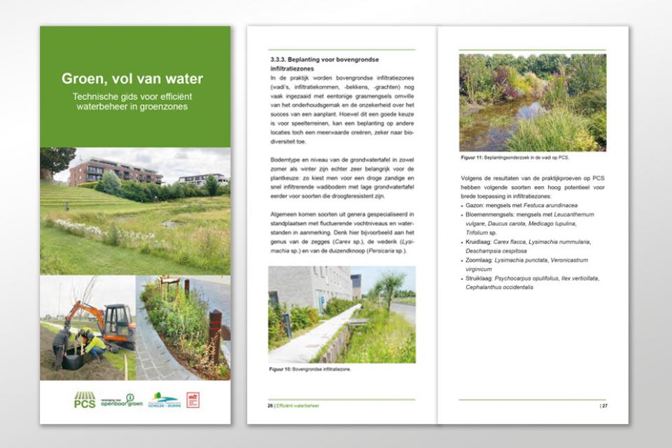 Nieuwe technische gids voor efficiënt waterbeheer in groenzones