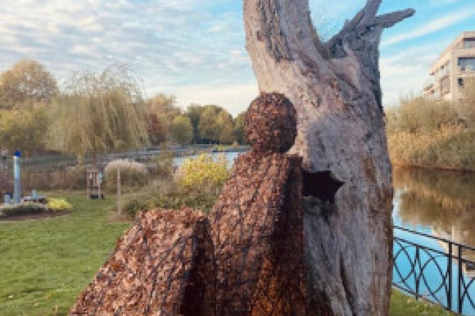 Roeselare heeft nieuwe inwoner die oproept om te genieten van de natuur in de stad