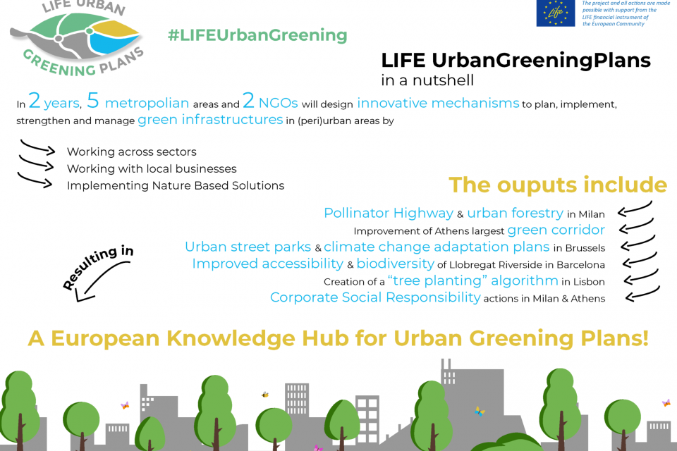 Project 'Urban Greening Plans' : innovatieve mechanismen voor versterking van groene urbane infrastructuur